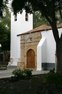 Fuerteventura Prints: Iglesia de Nuestra Senora de la Regla, Pajara, Fuerteventura, Canary Islands