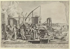 Jan Vanden Velde Prints: Ignis (Fire), 1622. Creator: Jan van de Velde II