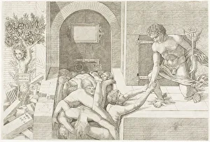 Vice Prints: Ignorance and Mercury, n.d. Creator: School of Andrea Mantegna
