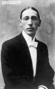 Igor Prints: Igor Stravinsky, Russian-born composer, as a young man, c1900