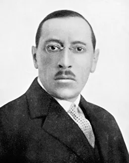 Igor Stravinsky, Russian-born composer, c1920