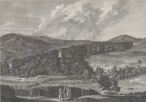 IIde Vue du Parc de Neu-Waldeck prise du Pavillon Chinois vers le Midi, from Views of the... 1782. Creators: Jakob Matthias Schmutzer, Carl Conti, Clemens Kohl, Franz Karl Zoller