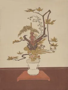 Ike Bana (Flower Arrangement) in the Ike-no-bo Style, probably 1765., probably 1765 Ike Bana (Flower Arrangement) in the Ike-no-bo Style, probably 1765., probably 1765