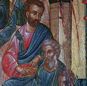 Detail from the Ikon of the Pentecost, 17th century