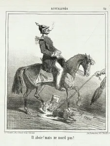 Periodical Prints: Il Aboie! Mais il ne mord pas!, 1864. Creator: Cham