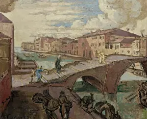 Avant Garde Prints: Il Cannaregio, c1935. Creator: Walter Richard Sickert