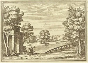 Scenes Prints: Il Greco in Troia: Plate 7. Creator: Arnold van Westerhout