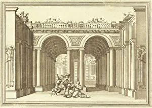 Scenes Prints: Il Greco in Troia: Plate 9. Creator: Arnold van Westerhout