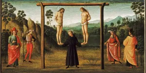 Pisa Prints: Il Miracolo degli impiccati (Predella of the Altarpiece of Saint Nicholas of Tolentino)