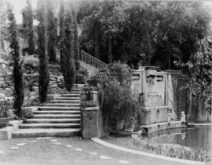 Ornamental Pond Prints: Il Paradiso, Mrs. Dudley Peter Allen house