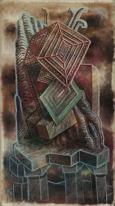 Surrealism Prints: Il quadrante della speranza, 1928. Creator: Savinio, Alberto (1891-1952)
