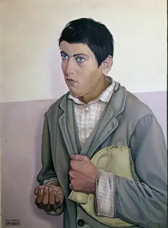 Beggar Prints: Il randagio (The stray), 1932. Creator: Cagnaccio di San Pietro (1897-1946)