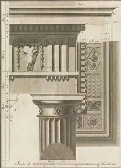 Motifs Collection: Il Vignola Illustrato Proposto da Giambattista Spampani, e Carlo Antonini, 1770