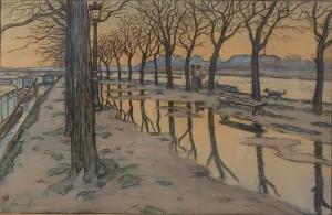 Ile aux Cygnes, c1900. Creator: Riviere, Henri (1864-1951)