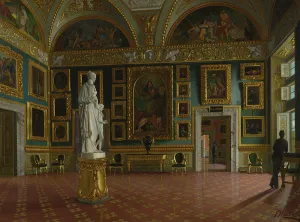 Palazzo Pitti Prints: The Iliad Room in the Pitti Palace in Florence, c. 1870