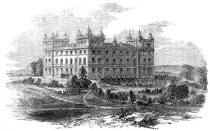 Alternative Medicine Prints: Ilkley Wells Hydropathic Establishment (and Hotel), 1856. Creator: Unknown