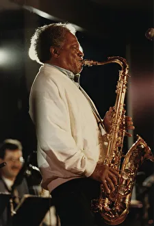 Illinois Jacquet, North Sea Jazz Festival, Netherlands, 1992. Creator: Brian Foskett