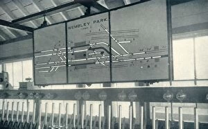 Seeley Gallery: Illuminated Diagram of Signals, 1922. Creator: Unknown