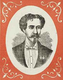 Scrap Book Prints: Illusionist Professor Herrmann, 1872. Creator: Unknown