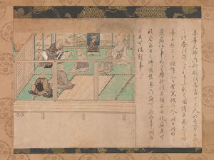 Kamakura Period Collection: Illustrated Biography of Honen (Shuikotokuden-e), ca. 1310-20. Creator: Unknown
