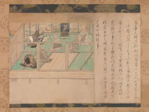 Kamakura Period Collection: Illustrated Biography of Honen (Shuikotokuden-e), ca. 1310-20. Creator: Unknown