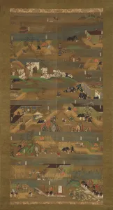 Festivities Prints: Illustrated Biography of Prince Shotoku (Shotoku Taishi e-den)