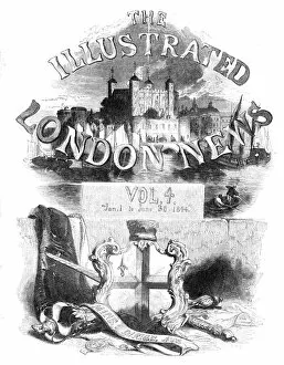 Tower Of London Collection: The Illustrated London News, Jan 1 to June 30 1844. Creator: Unknown