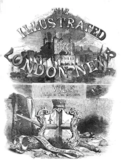 Tower Of London Collection: The Illustrated London News, from July 1 to December 28, 1844. Creator: Unknown