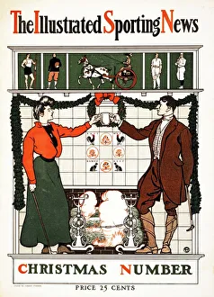 Riding Crop Prints: The Illustrated Sporting News, Christmas Number, 1900 (colour lithograph)