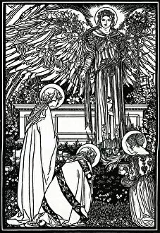 Illustration for The Altar Book, 1892, (1897). Artist: Robert Anning Bell