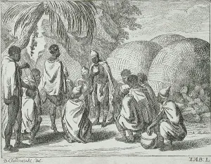Basedow Johann Bernhard Prints: Illustration for Basedow's Elementary Work, 1770. Creator: Daniel Nikolaus Chodowiecki