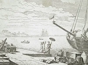 Basedow Johann Bernhard Prints: Illustration for Basedow's Elementary Work, 1770. Creator: Daniel Nikolaus Chodowiecki