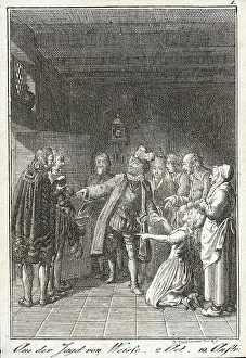 Pocket Book Prints: Illustration from Becker's Pocketbook, 1796. Creator: Daniel Nikolaus Chodowiecki