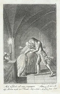 Looking At Each Other Prints: Illustration for Becker's Pocketbook, 1797. Creator: Daniel Nikolaus Chodowiecki