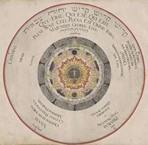 Illustration from the book 'Amphitheatrum Sapientiae Aeternae' by H