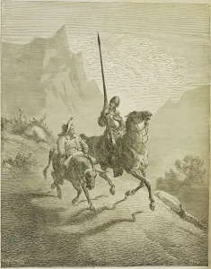 Illustration to the book Don Quixote de la Mancha by M. de Cervantes, 1863. Artist: Dore, Gustave (1832-1883)