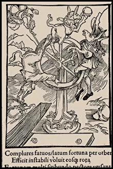 Images Dated 13th September 2019: Illustration to the book Ship of Fools by Sebastian Brant, 1497. Creator: Anonymous
