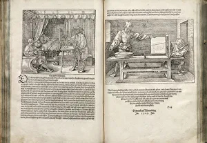 Human Proportion Prints: Illustration from the Four Books on Human Proportion