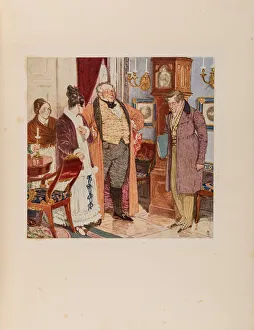 Illustration to the comedy Woe from Wit by Alexander Griboyedov, 1913