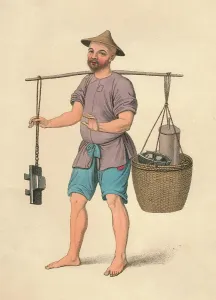 An illustration from The Costume of China, 1799. Artist: John Dadley An illustration from The Costume of China, 1799. Artist: John Dadley