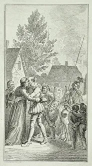 Characters Prints: Illustration for Don Quixote, 1766. Creator: Daniel Nikolaus Chodowiecki