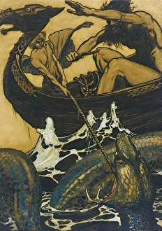 Valkyrie Collection: Illustration for The Edda. Artist: Rackham, Arthur (1867-1939)