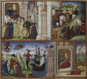 Illustration for the Epic The Aeneid by Virgil, 1450-1499. Artist: Coetivy Master (active c. 1450-1485)