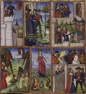 Illustration for the Epic The Aeneid by Virgil, 1450-1499. Artist: Coetivy Master (active c. 1450-1485)
