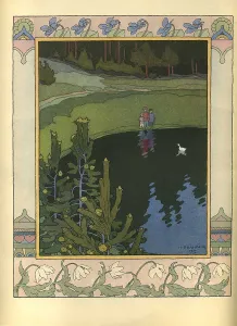 Ivan Yakovlevich 1876 1942 Prints: Illustration to the fairytale The White Duck