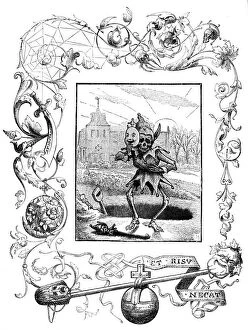 Charles Henry Gallery: Illustration from Francis Quarles Emblems, 1895