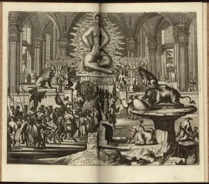 Illustration from: Gedenkwaerdige Gesantschappen der Oost-Indische Maetschappy in t Vereenigde Neder