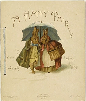 Book Art Collection: Illustration to A Happy Pair by Frederick Weatherly, 1890. Artist: Potter, Helen Beatrix (1866-1943)