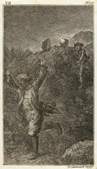 Illustration for Henry Pestalozzi's Leonard and Gertrude or the Village Customs, 1782. Creator: Daniel Nikolaus Chodowiecki