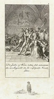 Illustration for History of the First Crusades, 1800. Creator: Daniel Nikolaus Chodowiecki